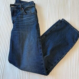 Levi's Dark Blue Boyfriend Jeans